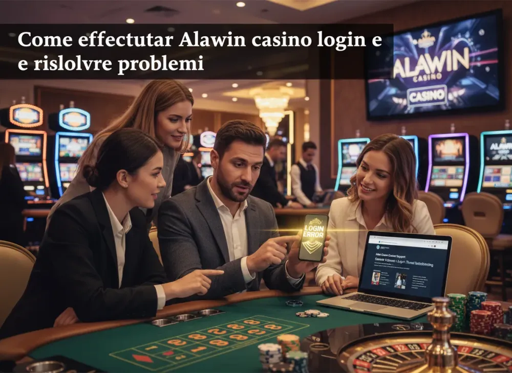 Come effettuare Alawin casino login e risolvere problemi